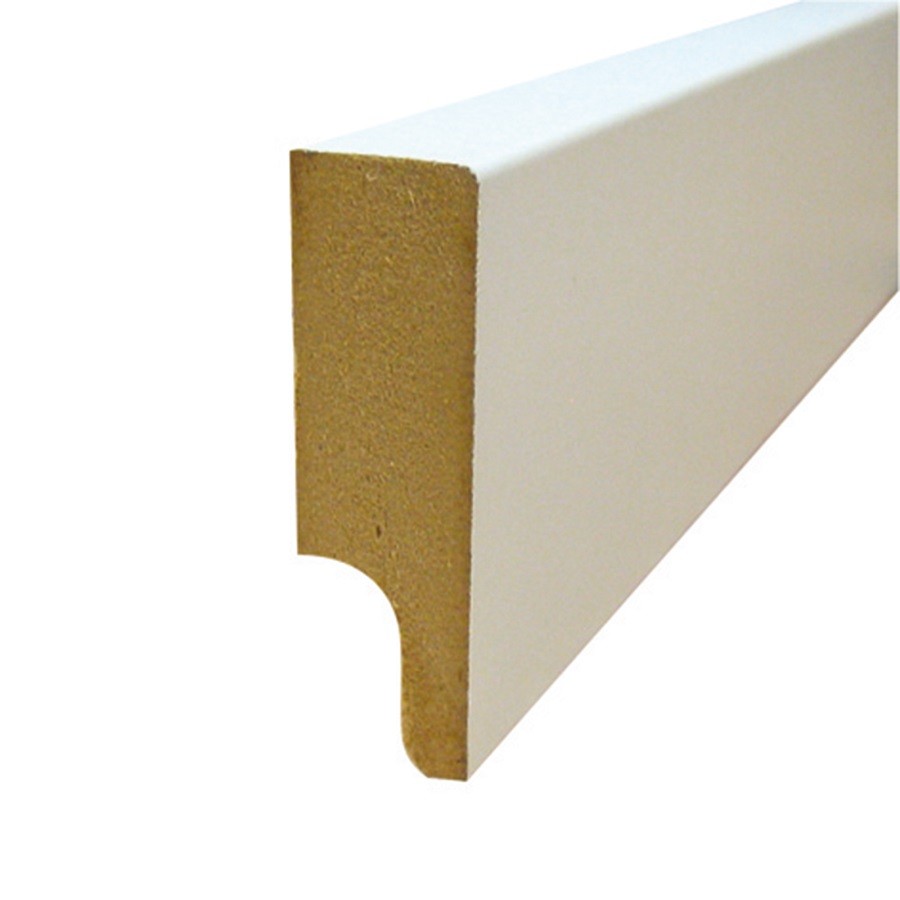 Bodiax blokplint 58 x 12 mm. folie wit