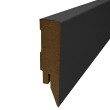 Bodiax blokplint 78 x 16 mm. folie zwart