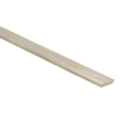 Afwerkl. met plakstrip eiken wit getint