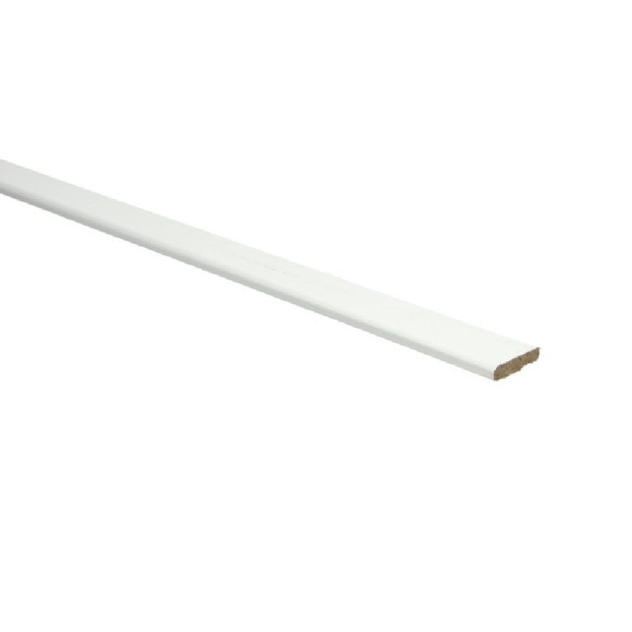 Afwerkl. met plakstrip wit RAL 9010