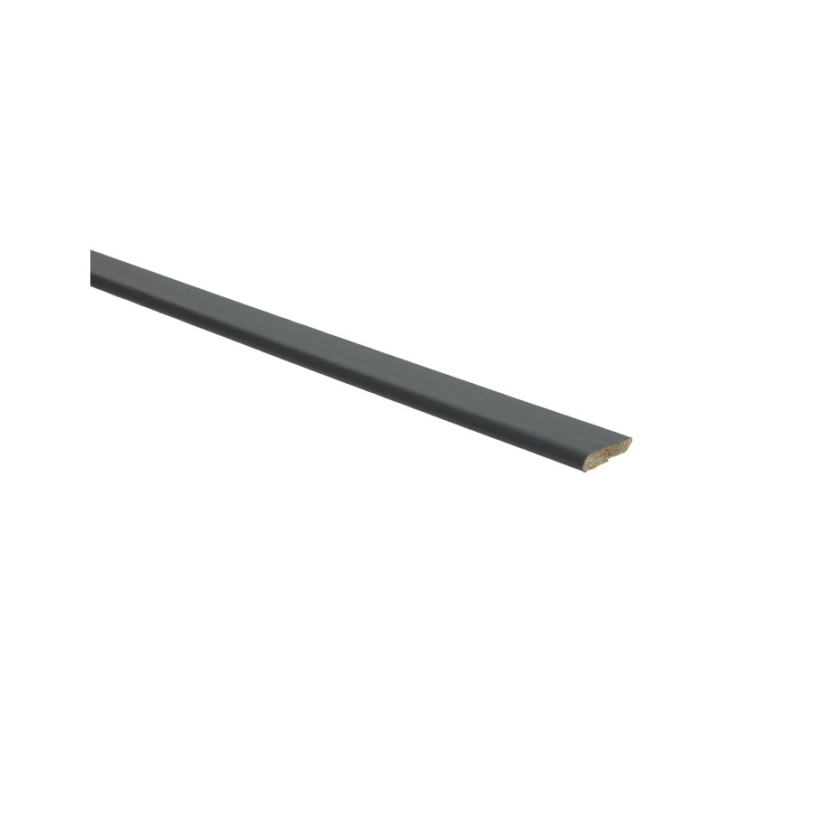 Afwerkl. met plakstrip zwart RAL 9005