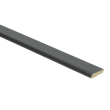 Afwerkl. met plakstrip zwart