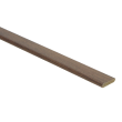 Afwerkl. met plakstrip eiken donker vernist