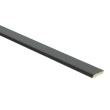 Afwerkl. met plakstrip zwart hoogglans