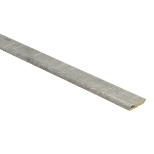 Afwerkl. met plakstrip eik grijs met zaagsnede