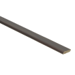 Afwerkl. met plakstrip palissander zwartvernist
