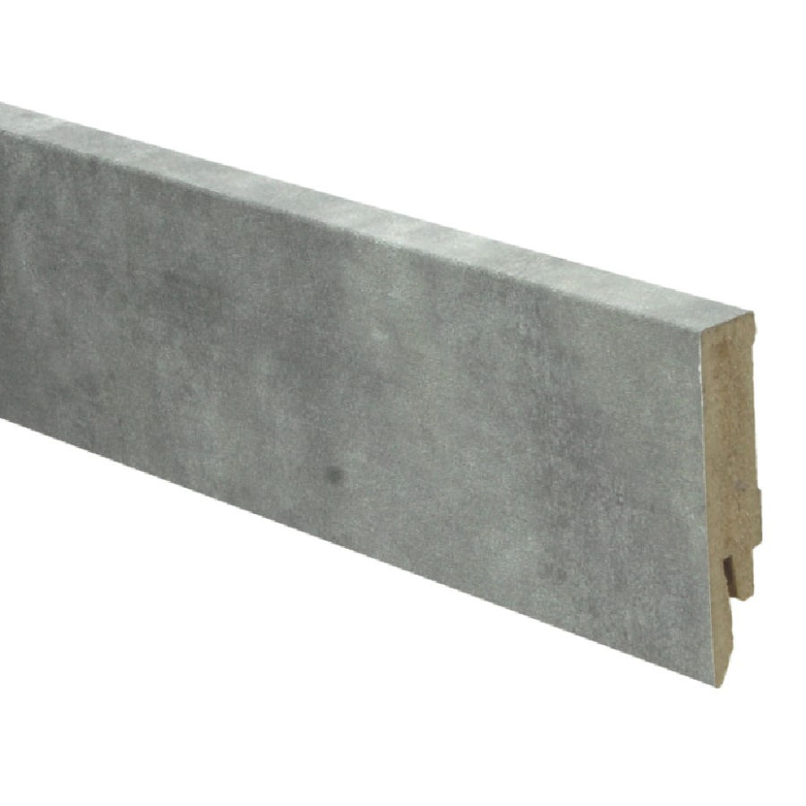 Rechte folieplint 70x14 Jazz grey