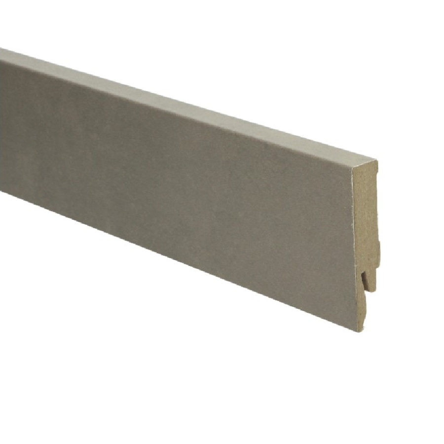 Rechte folieplint 70x14 beige beton donker